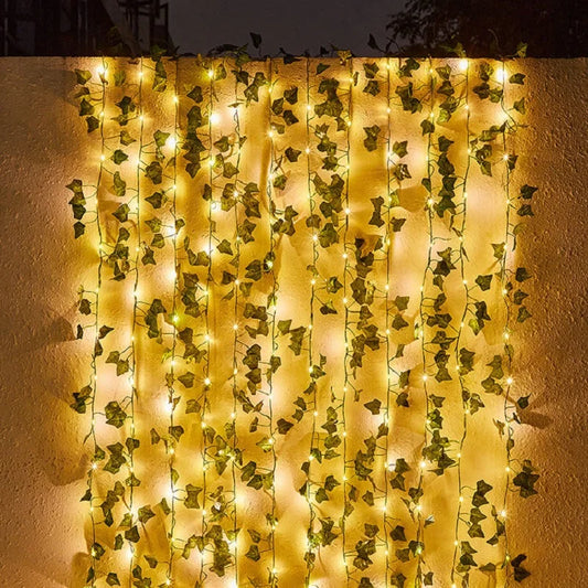 💐Chikalabs Home Office Solar Ivy Lights