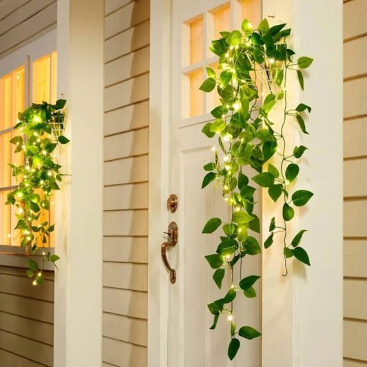 💐Chikalabs Home Office Solar Ivy Lights
