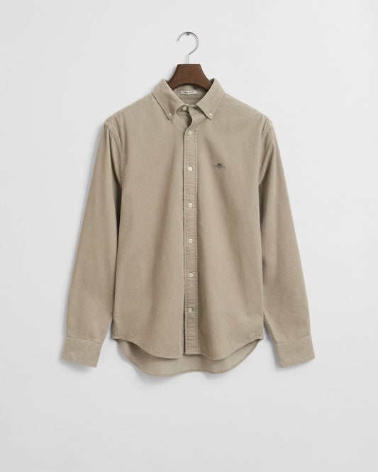 Regular Fit Cotton Corduroy Shirt