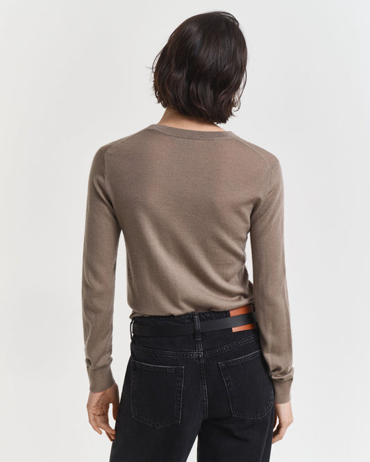 Extra Fine Merino Wool Crew Neck Sweater