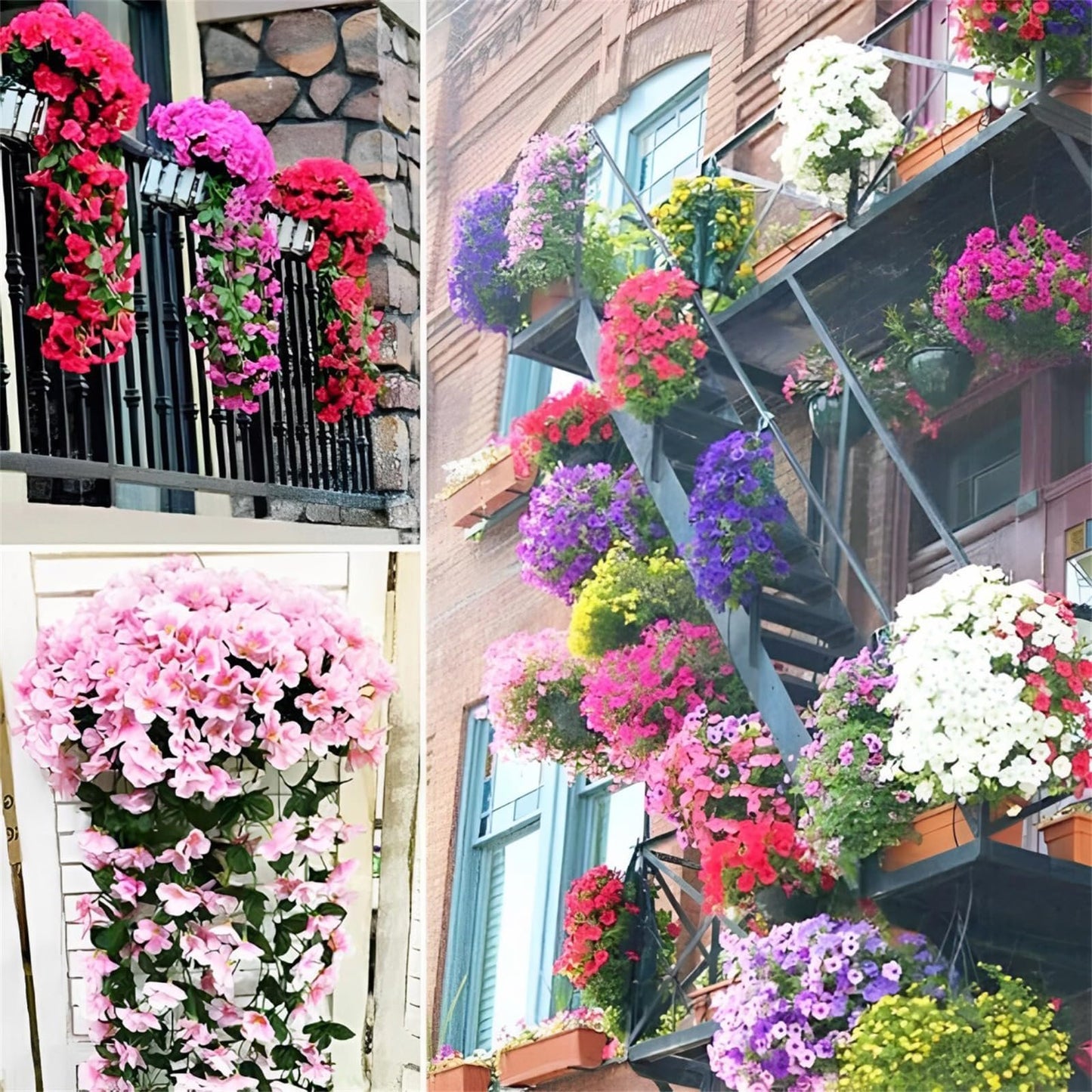 💖Mother's Day Hot Sale🌺UV Resistant Hanging Artificial Morning Glory Vine