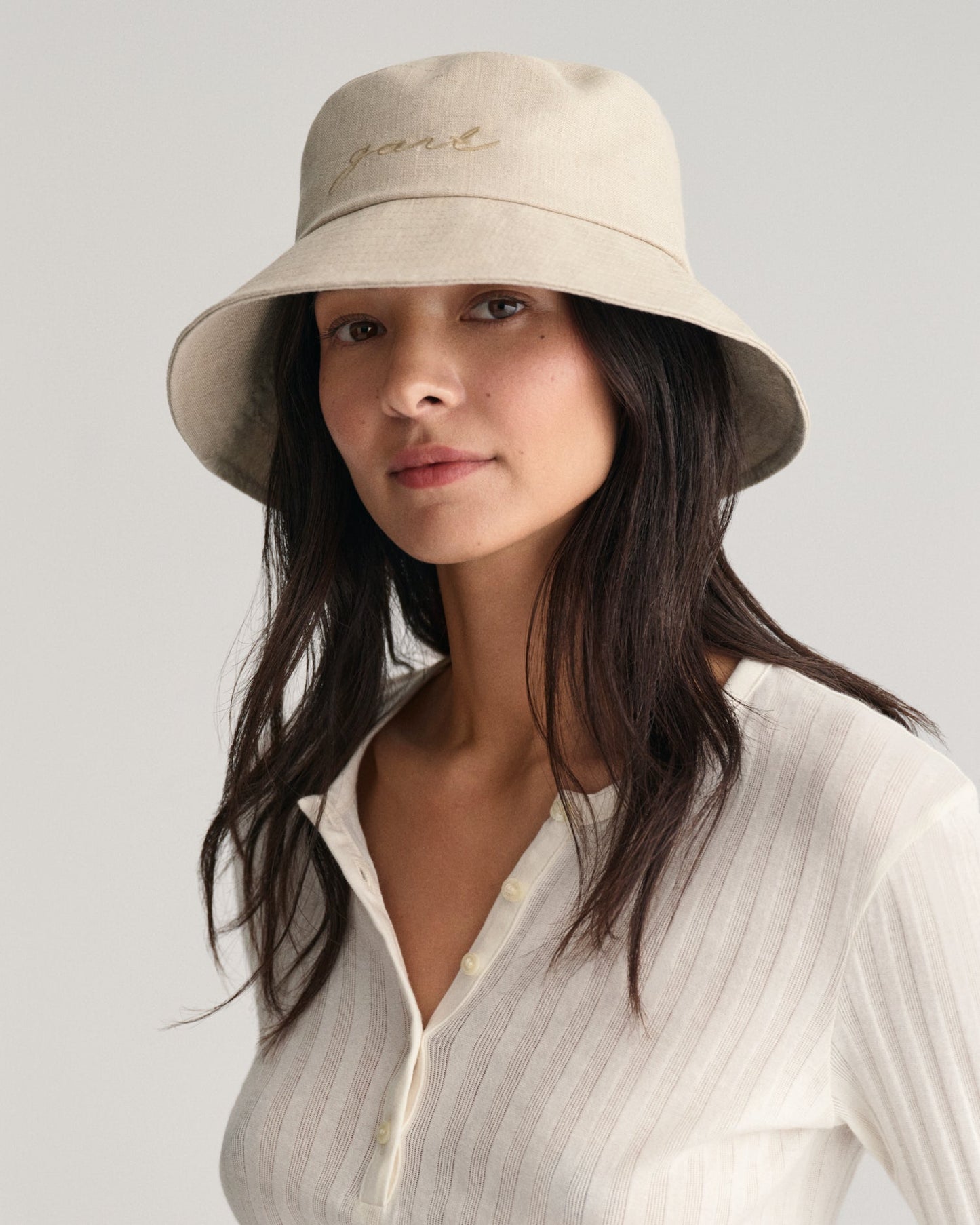 Women's Linen Cap - DRY SAND