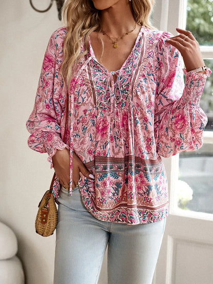Summer Floral Top