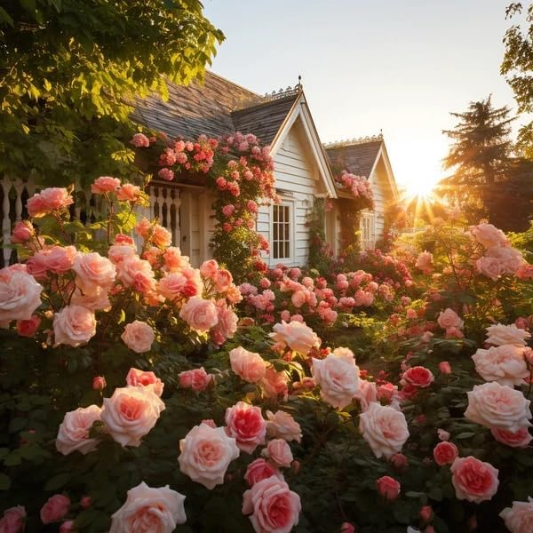 🔥🌺True Colorful Flowers Climbing Rose Seeds