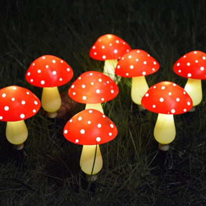 🍄Chikalabs Garden Colorful Solar Mushrooms Light