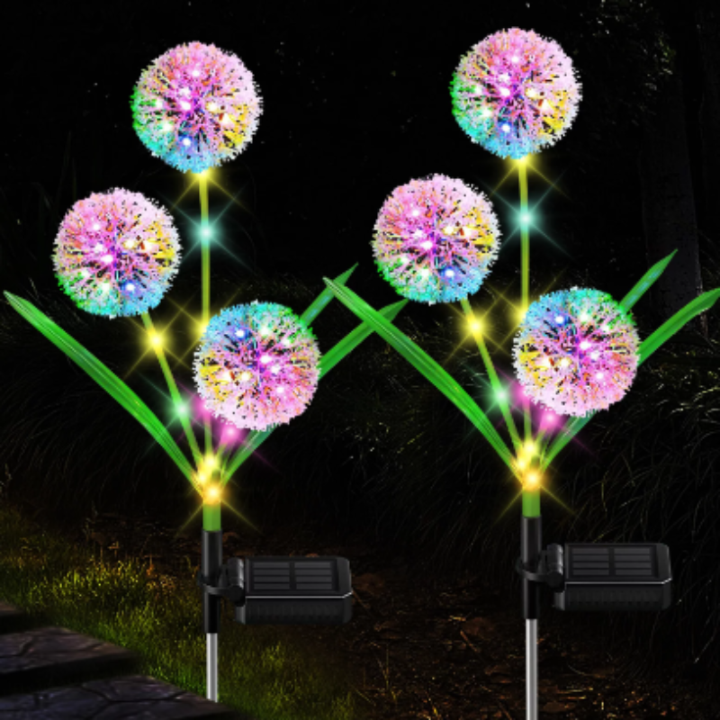 💐Chikalabs Garden Solar Dandelion Lights