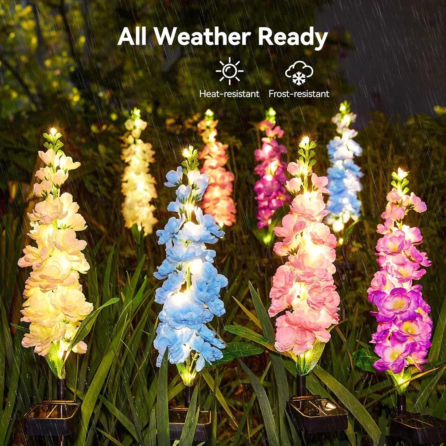 🪻Chikalabs Outdoor Solar Flower Garden Lights