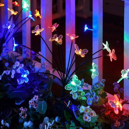 💐Chikalabs Garden Solar Garden Lights, 2 Lighting Modes