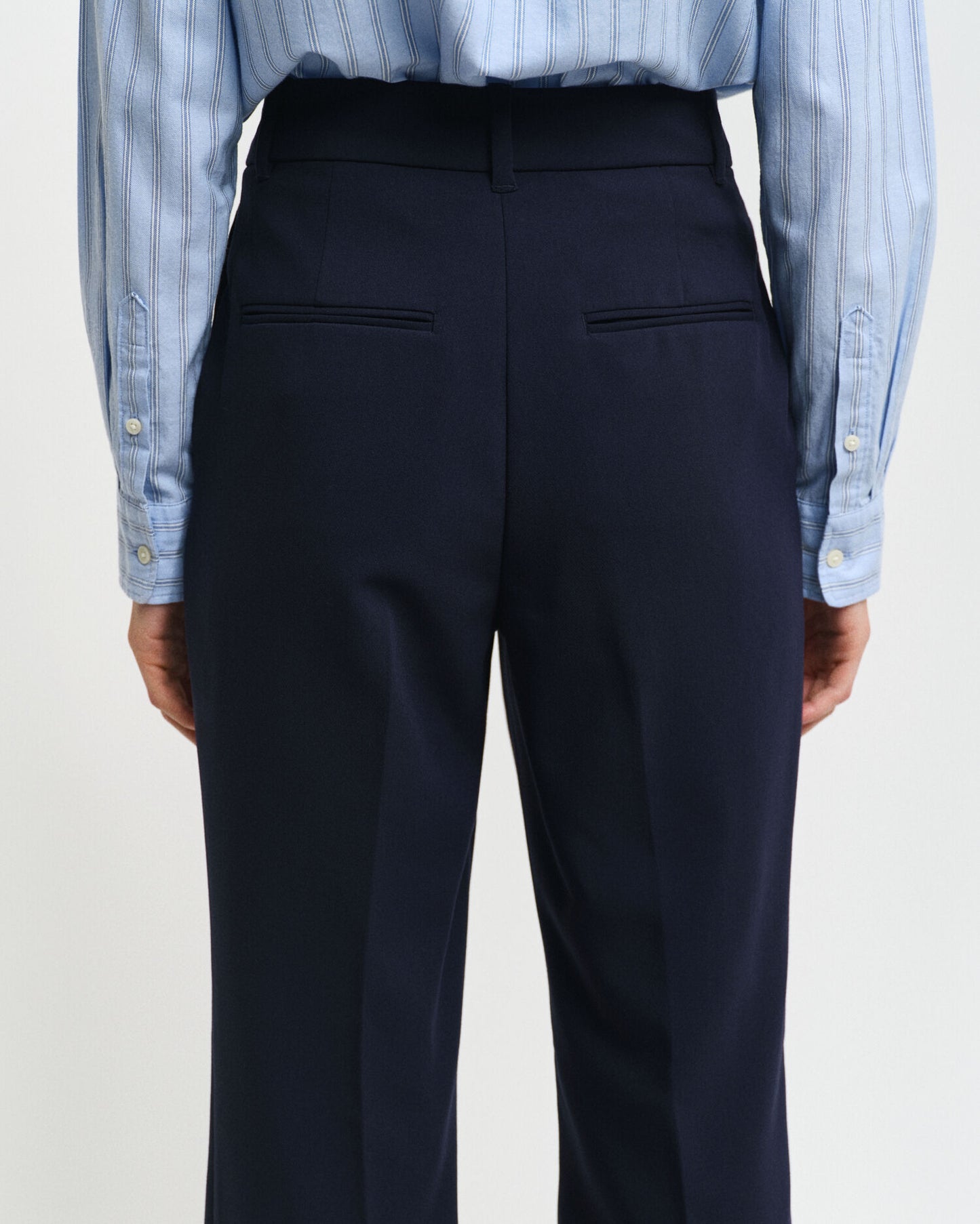 Slim Fit Flared Slacks
