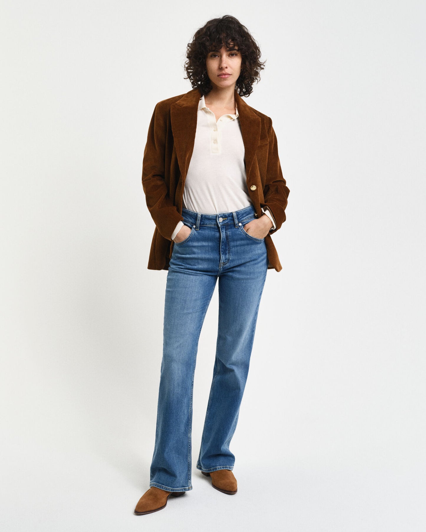 Slim Fit Flared Jeans