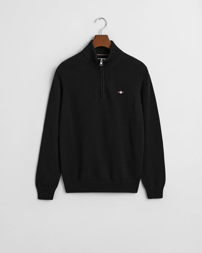 Teens Casual Cotton Half-Zip Sweater