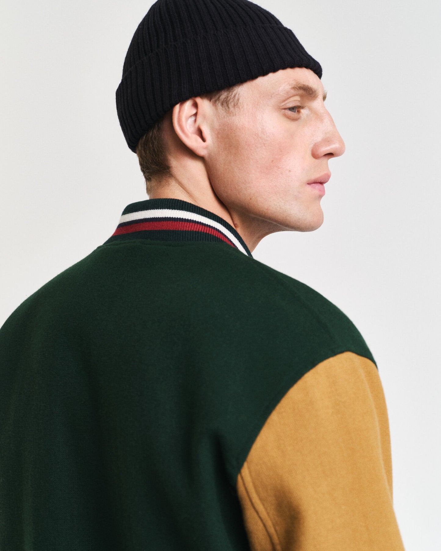 Wool Blend Varsity Jacket