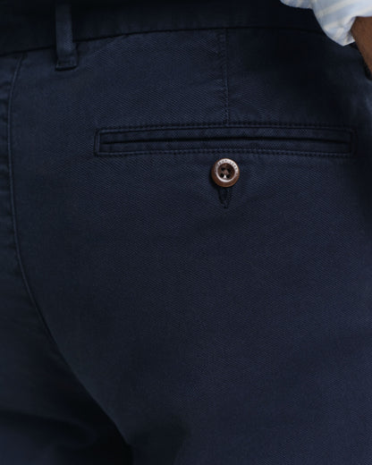 Slim Fit Dobby Structured Chinos