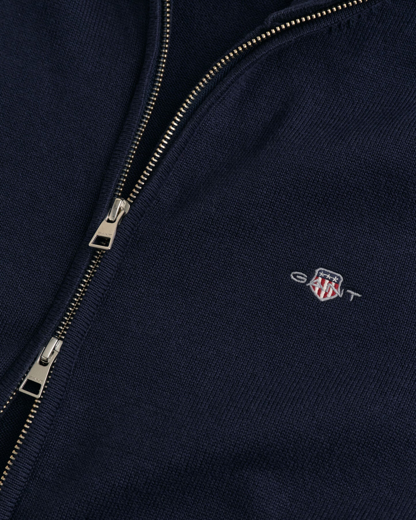 Casual Cotton Zip Cardigan