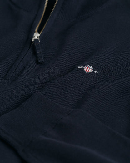 Teens Shield Cotton Half-Zip Sweater