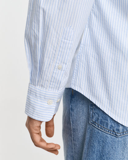 Slim Fit Banker Stripe Classic Oxford Shirt