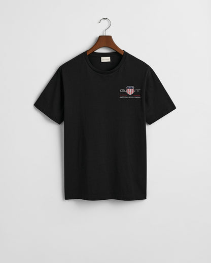 Embroidered Archive Shield T-Shirt