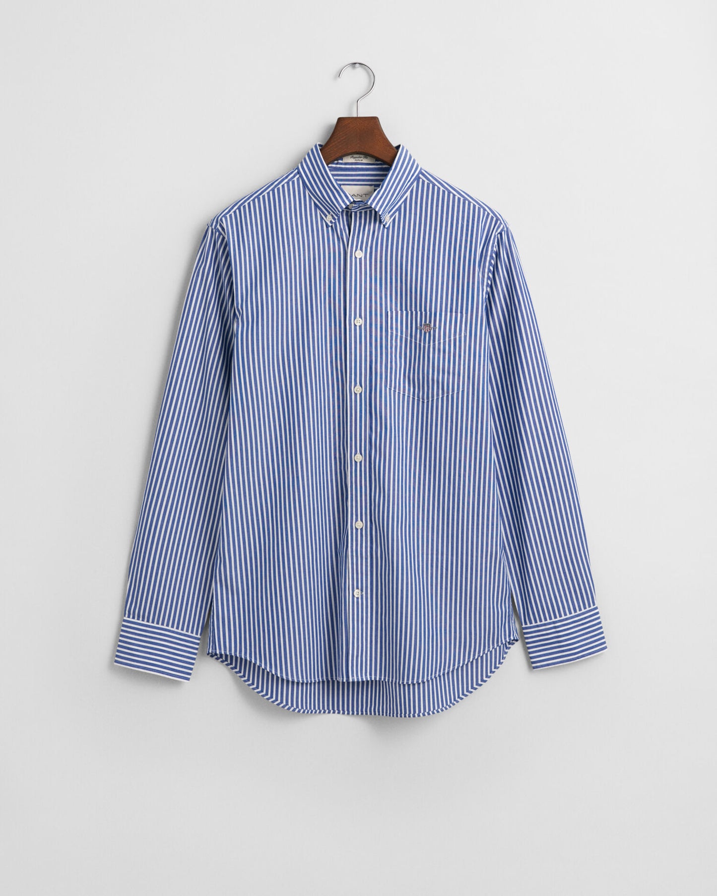 Regular Fit Striped Poplin Shirt