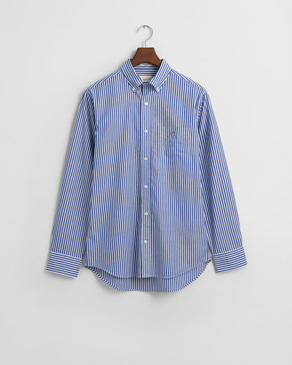 Regular Fit Striped Poplin Shirt