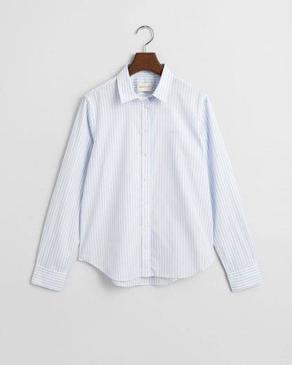 Regular Fit Classic Striped Poplin Shirt