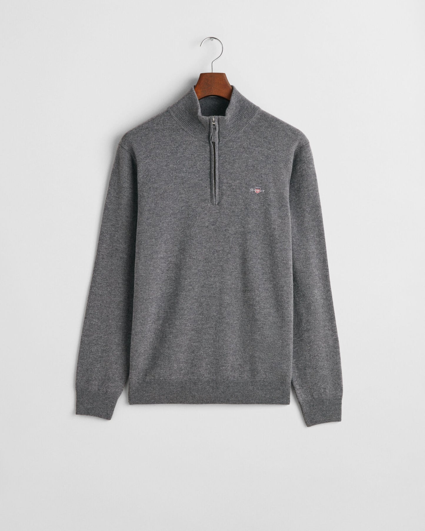 Superfine Lambswool Half-Zip Sweater