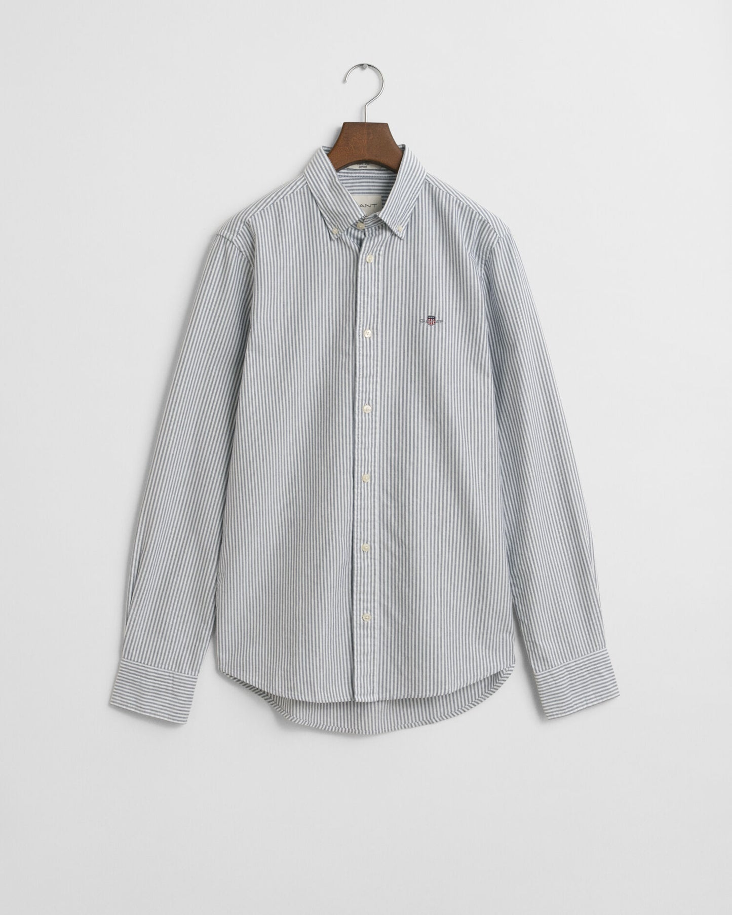 Slim Fit Banker Stripe Classic Oxford Shirt