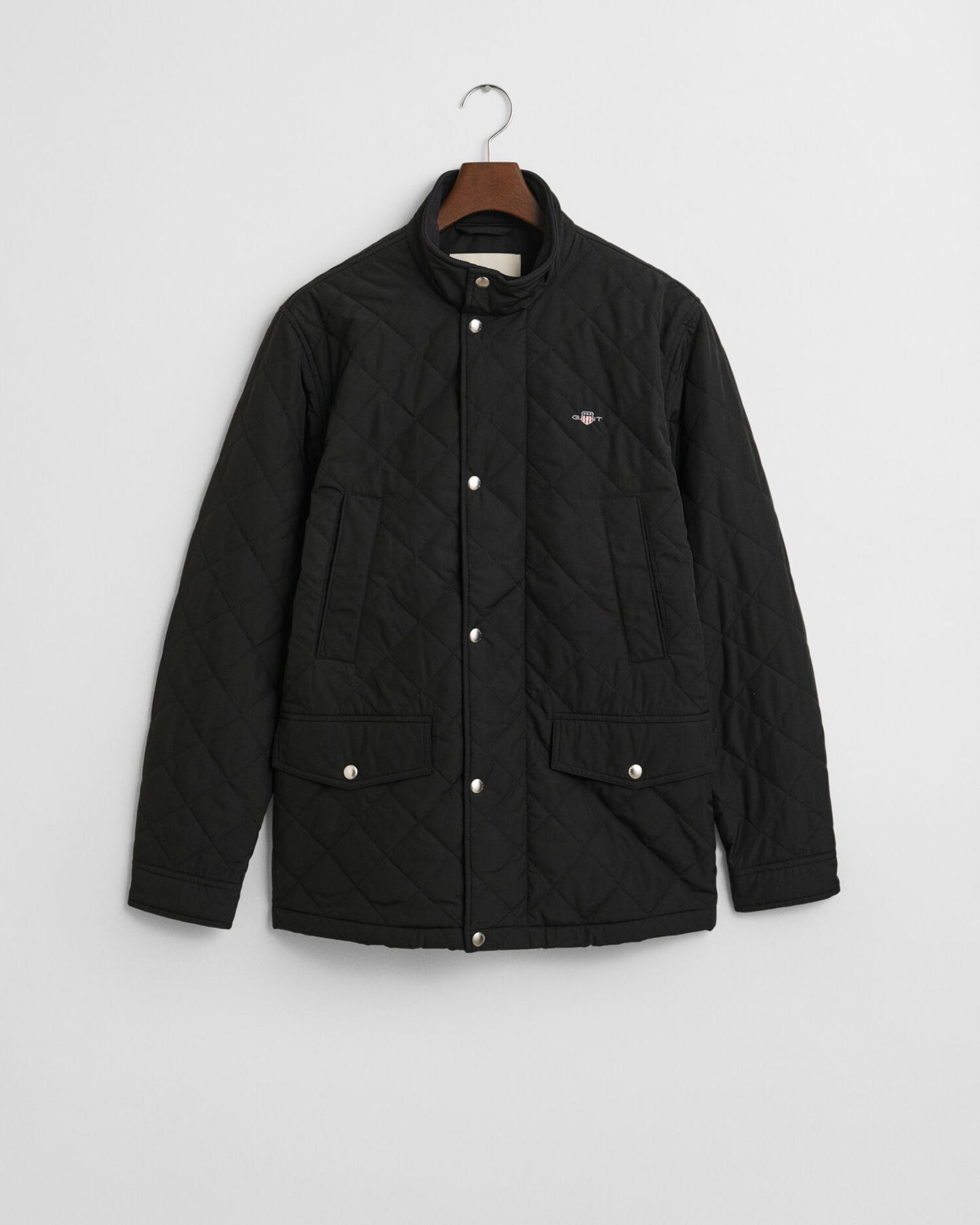 Quilted Windcheater Mid-Length Jacket