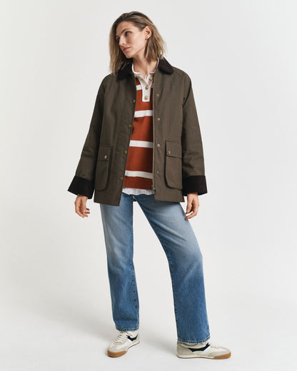 Striped Knitted Rugger