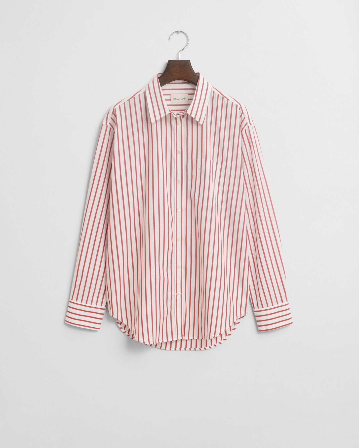 Relaxed Fit Classic Striped Poplin Shirt