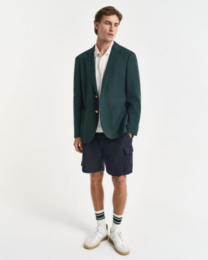 Slim Fit Cotton Club Blazer