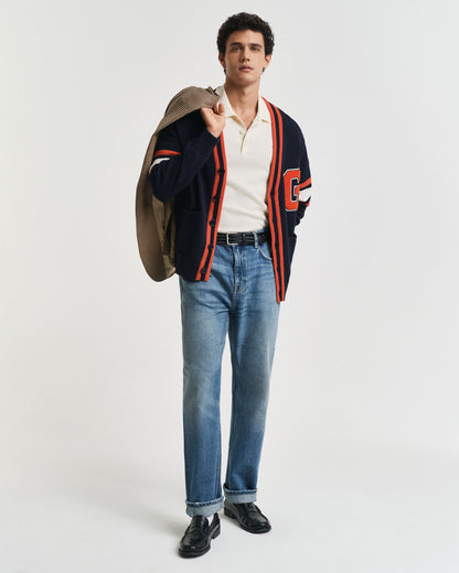 Textured Cotton Polo Shirt