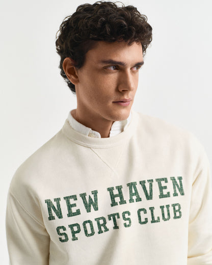 Graphic Crew Neck Sweatshirt