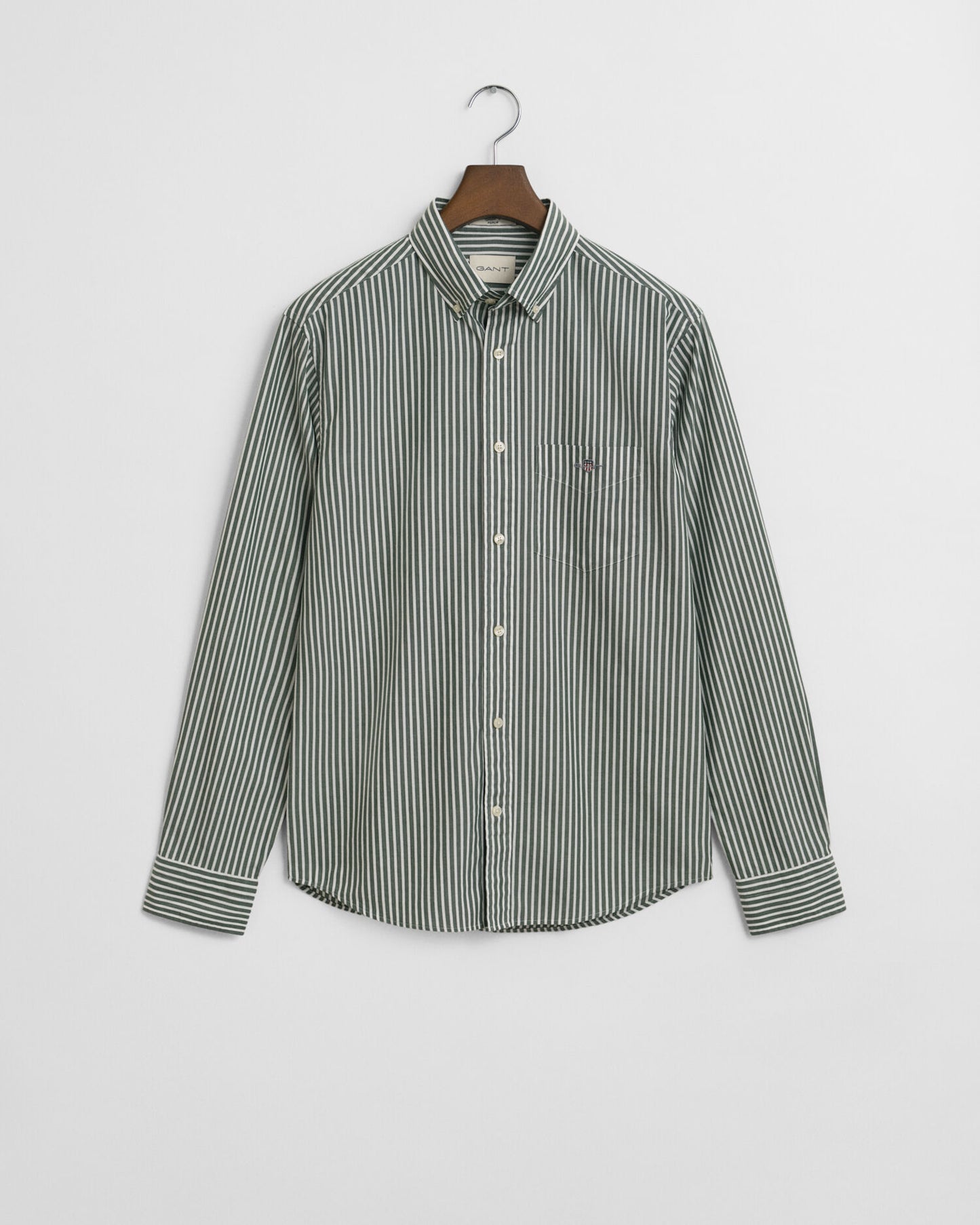 Regular Fit Striped Poplin Shirt
