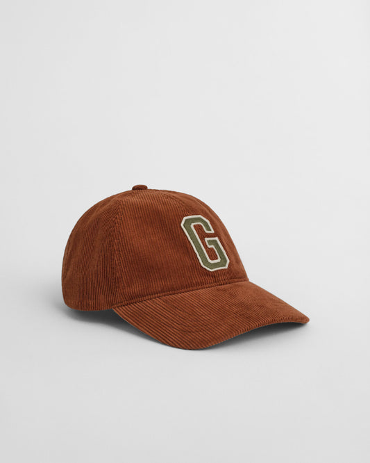 G Badge Corduroy Cap