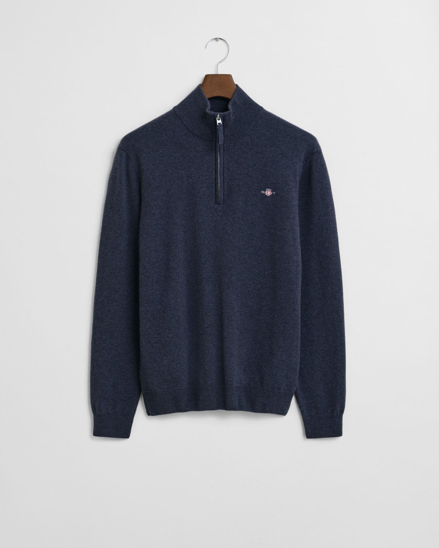 Superfine Lambswool Half-Zip Sweater