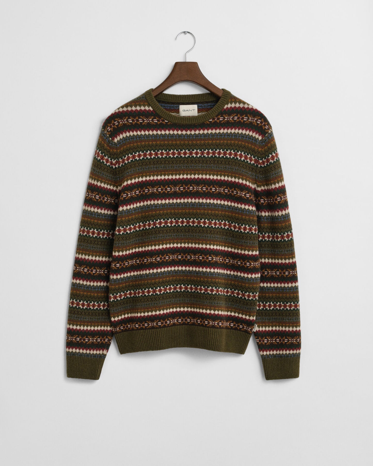 Fair Isle Crew Neck Sweater
