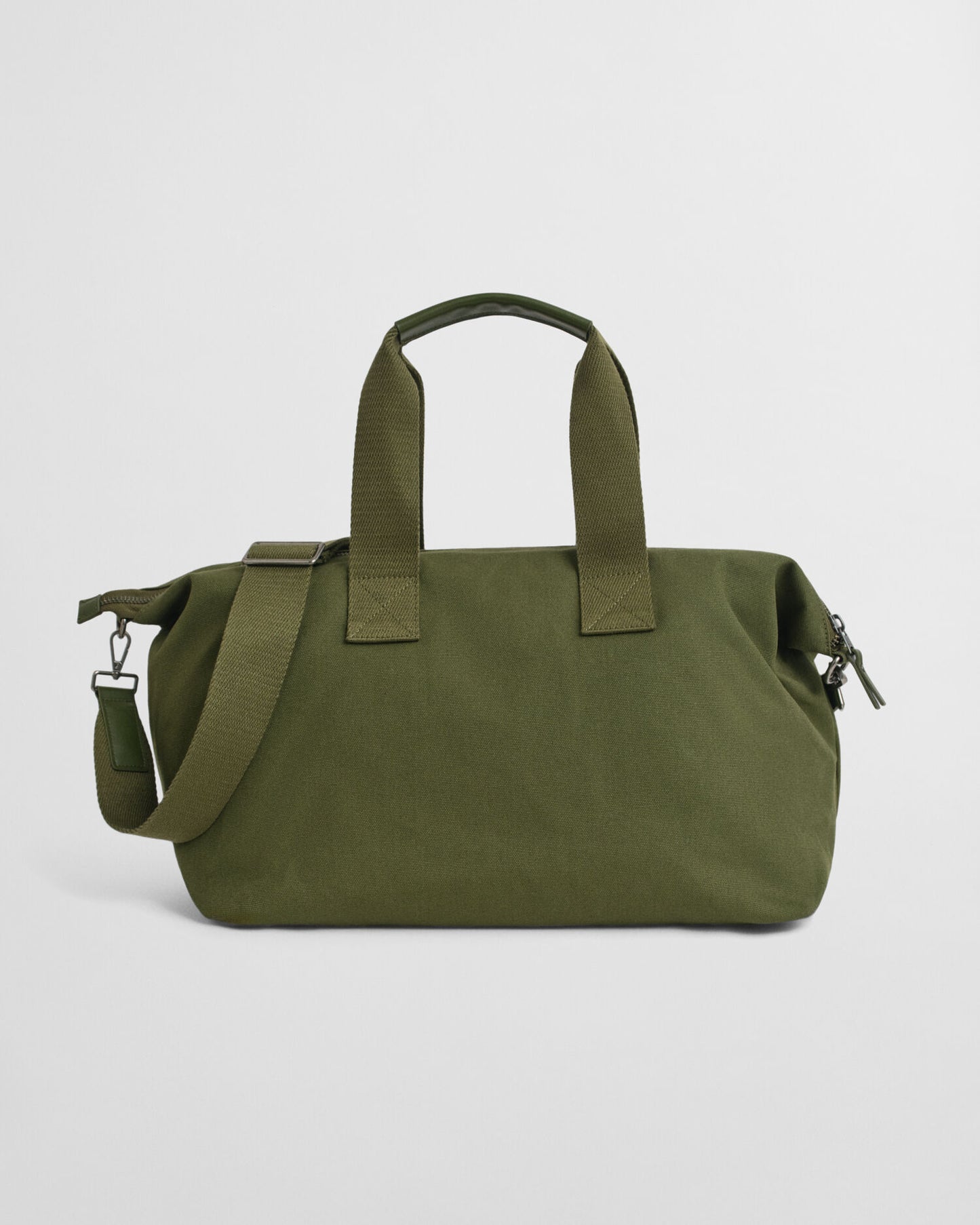 G Badge Cotton Canvas Duffel Bag