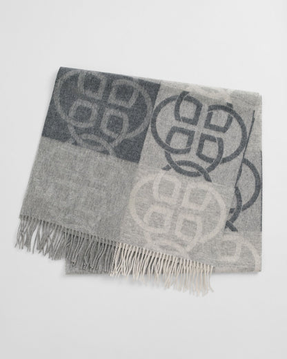 Monogram Wool Scarf