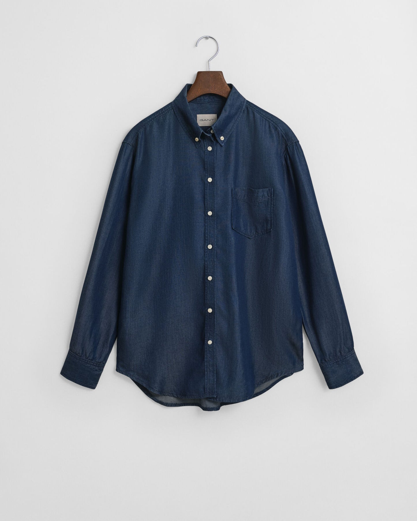 Relaxed Fit Indigo Shirt