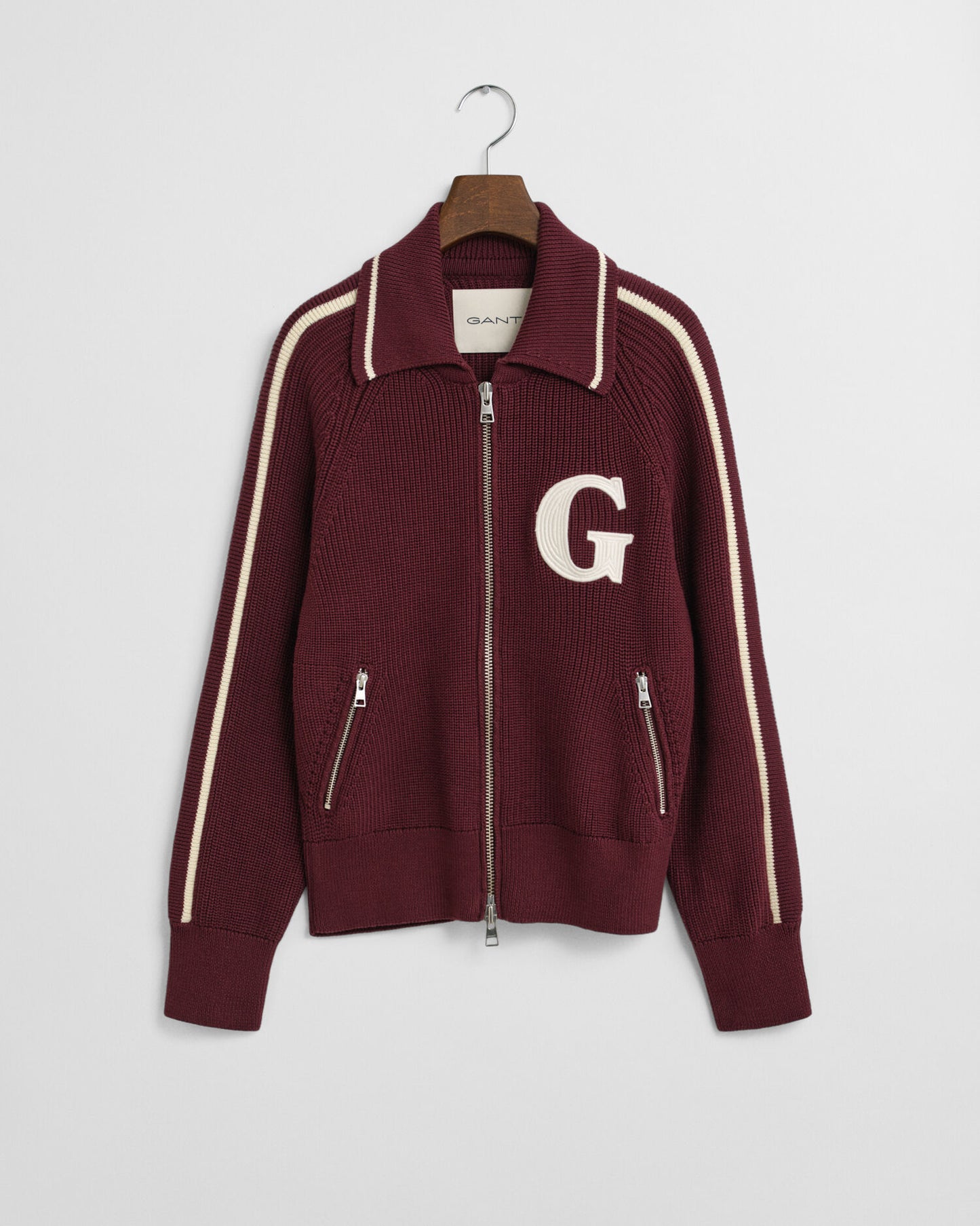 Varsity Zip Cardigan