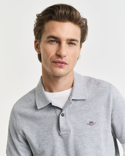 Regular Fit Shield Piqué Polo Shirt