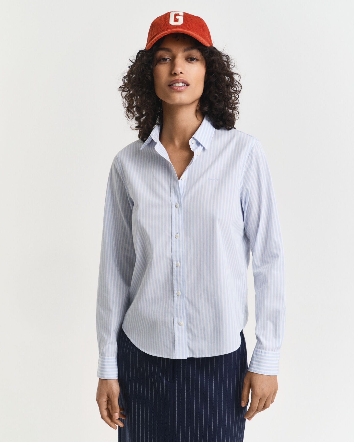 Regular Fit Classic Striped Poplin Shirt
