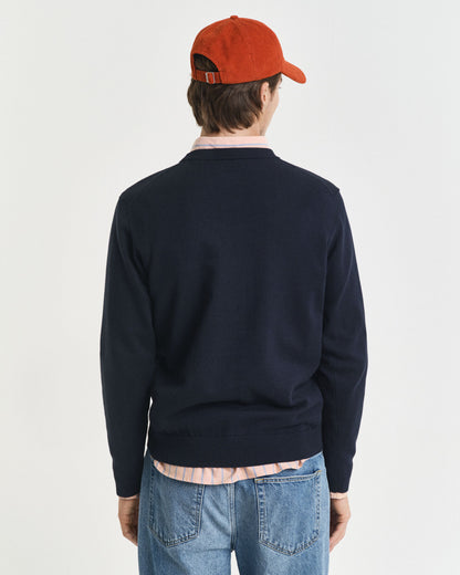 Classic Cotton Crew Neck Sweater