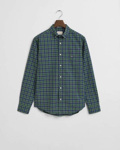 Regular Fit Checked Classic Poplin Shirt