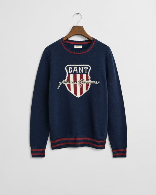 Teens Graphic Knitted Sweater