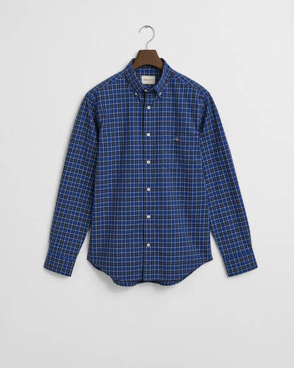 Regular Fit Checked Classic Poplin Shirt