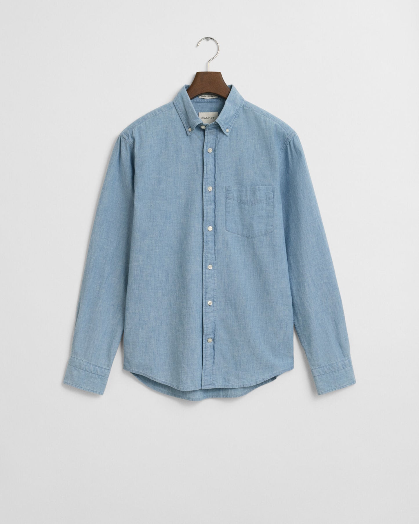 Regular Fit Indigo Chambray Shirt