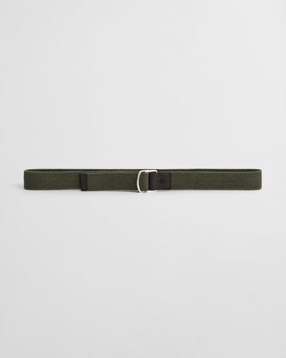 Washed Effect Webbed Belt