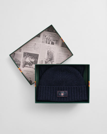 Kids Wool Blend Beanie & Snood Gift Set
