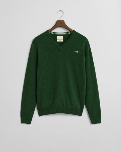 Superfine Lambswool V-Neck Sweater
